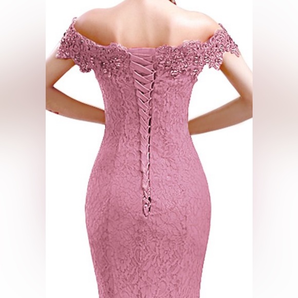 Beautiful dusty rose formal dress size 6 - Picture 3 of 7